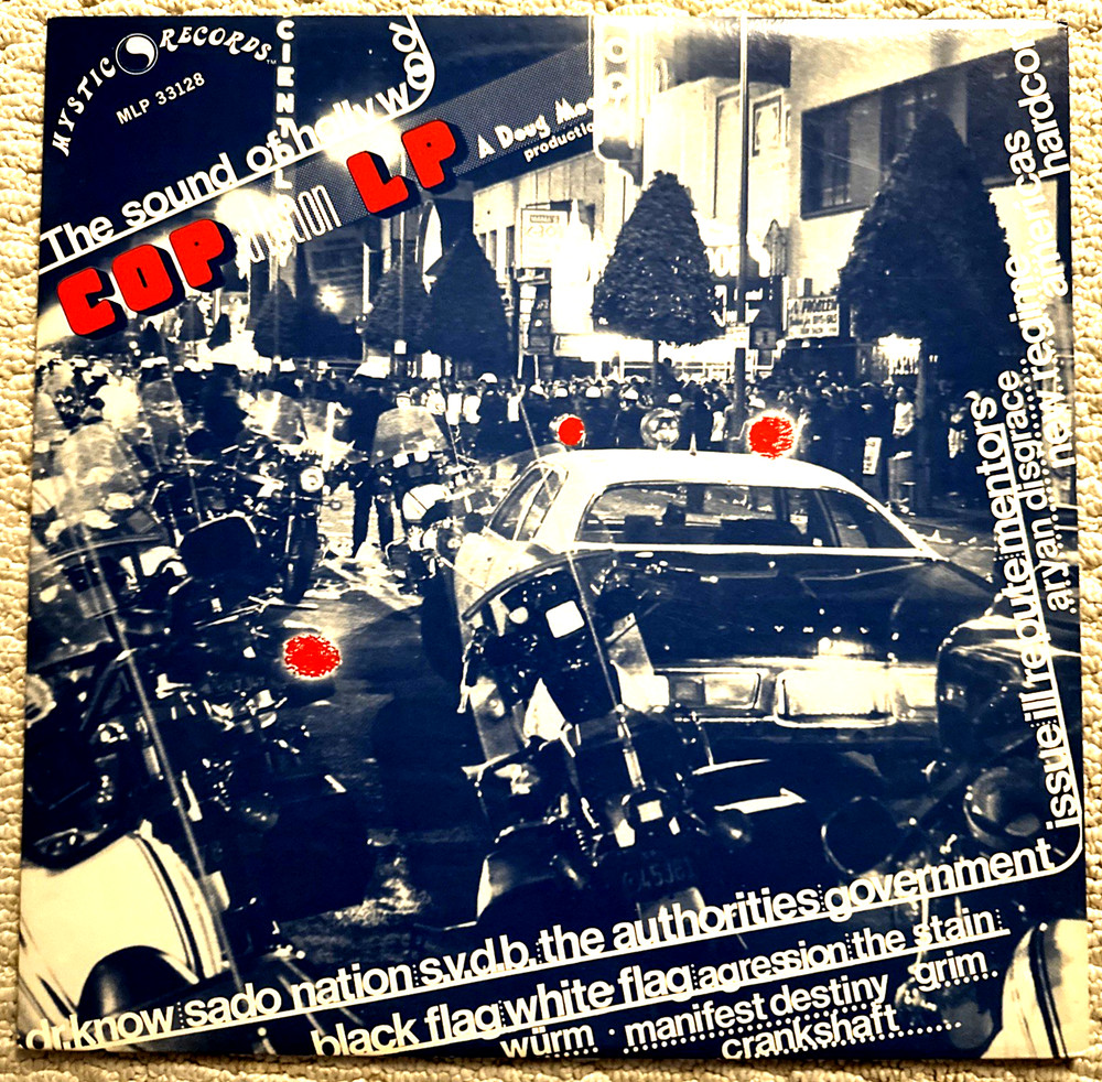 VARIOUS ‎THE SOUND OF HOLLYWOOD COPulation MYSTIC RECORDS MLP 33128 1984 M/M