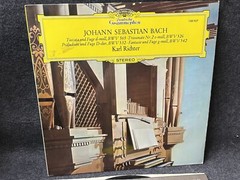 Vtg Vinyl Johann Sebastian Bach Karl Richter LP Deutsche Grammophon #138 907