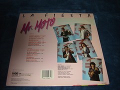 Mr. Moto – La Fiesta LP 1987 EXC shape rare Latin pop rock on WEA Latina