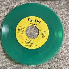 The 5 Willows LOVE BELLS Rare GREEN VINYL 45 Pee Dee 290 Doo Wop 1950s Original