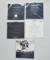 5 CINDERELLA 45 PICTURE SLEEVE LOT COMING HOME DONT KNOW WHAT YOU GOT