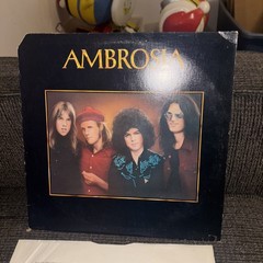 AMBROSIA Self-Titled BSK-3181 LP Vinyl Sleeve Lyrics 1978 Warner Bros. #owen