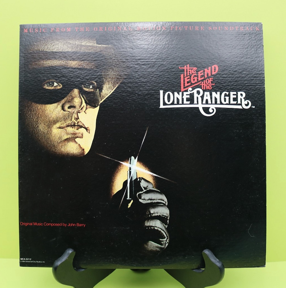 John Barry – The Legend Of The Lone Ranger Soundtrack – LP – MCA 5212