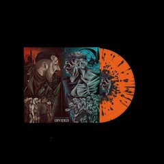 Villain of the Story – Divided – Orange/blue Splatter [New Vinyl LP] Blue, Color