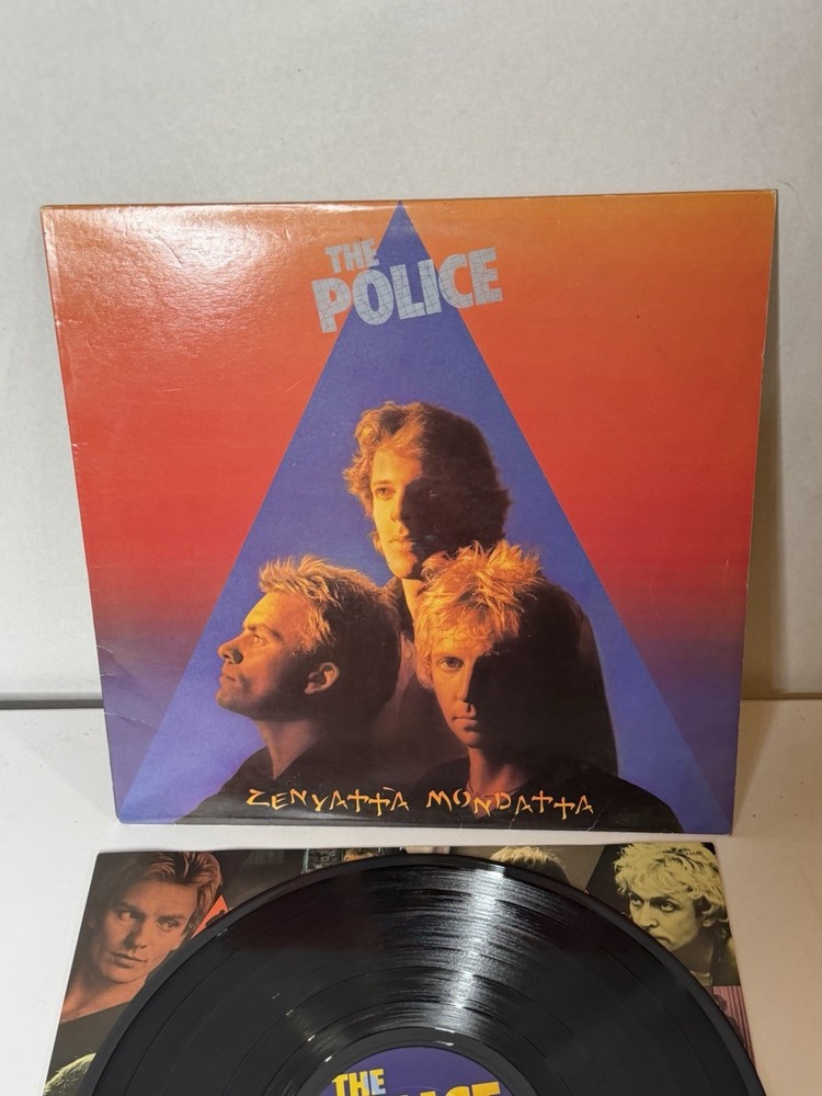 THE POLICE – ZENYATTA MONDATTA 1st UK AMLH 64831 1980 LP Sting EX