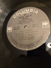 PHILADELPHIA ORCHESTRA GLORIOUS SOUND OF CHRISTMAS RECORD COLUMBIA MS 6369