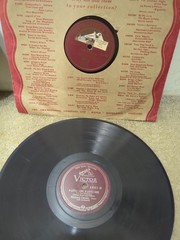 5 Vintage Victor Red Seal Label RCA 78RPM Records