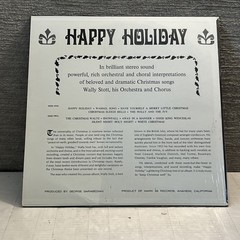 Happy Holiday Vinyl LP Record Wally Stott Orchestra Christmas Mark56 555 Shrink