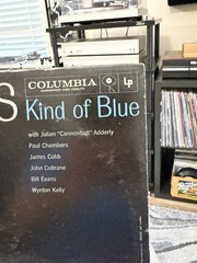 Miles Davis Kind of Blue Vinyl LP EARLY 1960’S Reissue CS 8163 TWO EYE VG+