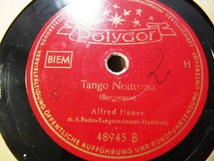 German TANGO NOTTURNO BOLERO Alfred Hause Radio Tango Orch Hamburg POLYDOR 48945