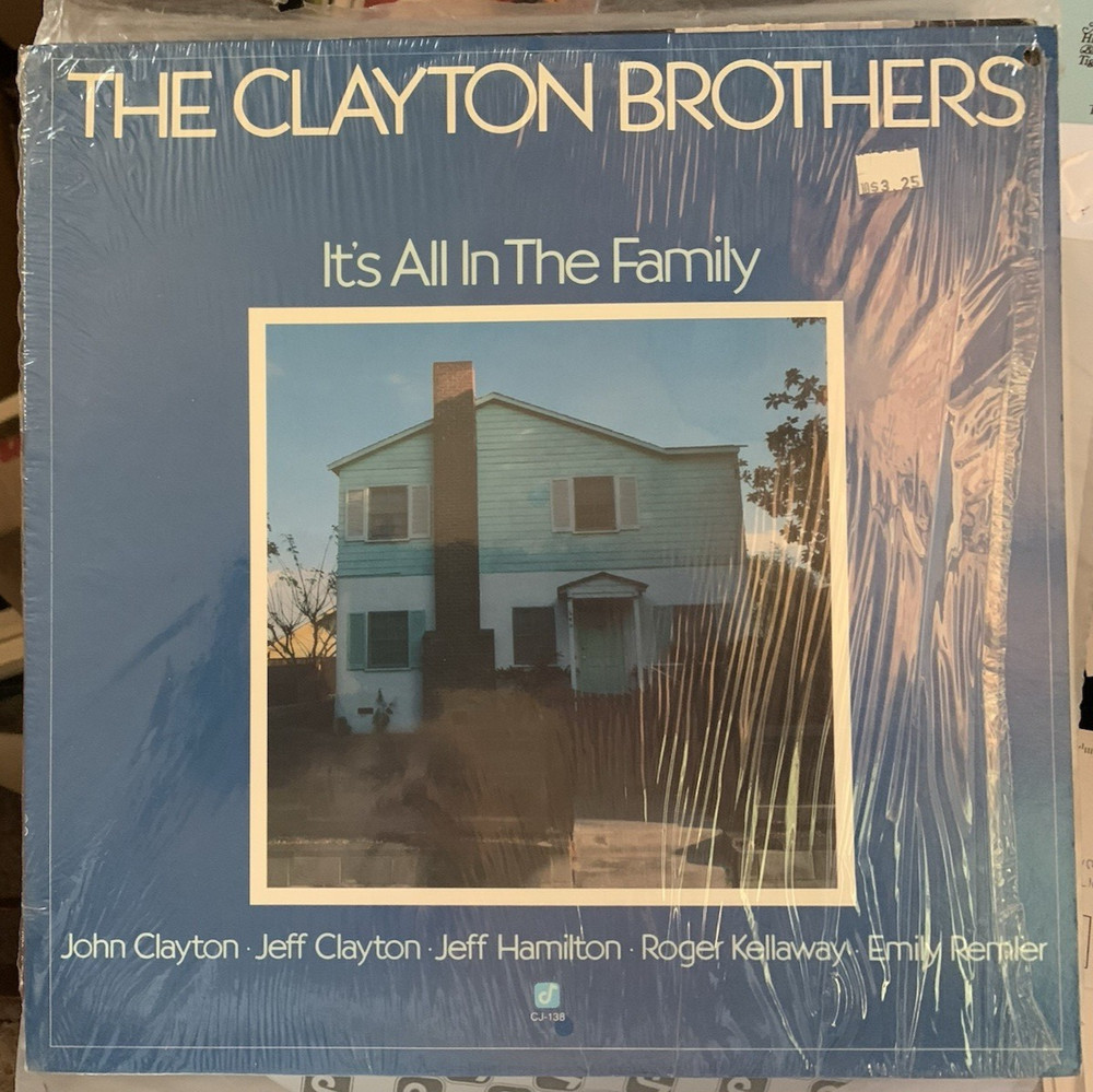 The Clayton Brothers w/Emily Remler-It’s All In The Family-Concord Jazz 138 NM-!