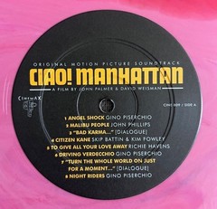 Ciao! Manhattan Original Motion Picture Soundtrack (ANGEL SHOCK VINYL)