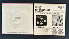 LOT of 2 Todd Rundgren / NAZZ ~ 45 rpm PICTURE SLEEVES ONLY ~