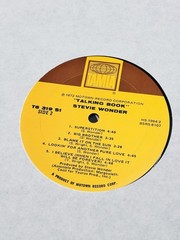 Stevie Wonder TALKING BOOK 1972 Vinyl LP Record Tamla Records T-319L Soul