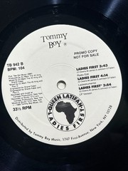 Queen Latifah feat Monie Love – Ladies First 12″ Vinyl Single 1989 – Promo VG++