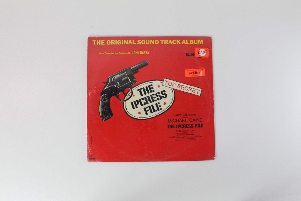 John Barry – The Ipcress File (The Original Soundtrack Album) – Mono – Sealed