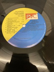 BONGOS Drums Along The Hudson PVC LP 1982 Good Condition PVC 8909