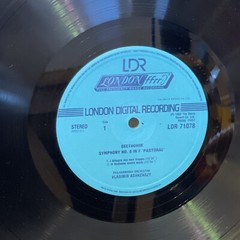 Symphony No. 6 “Pastoral” (Vinyl, 1983) London LDR 71078 NM LP Record Album