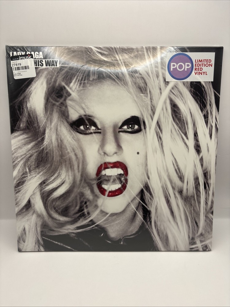 LADY GAGA Born This Way NEW 2x LP RED VINYL NEW SEALED MINT! EU
