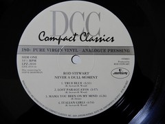 15%OFF SALE Rod Stewart Never A Dull ~ DCC Compact Classics LPZ-2010 US numbered