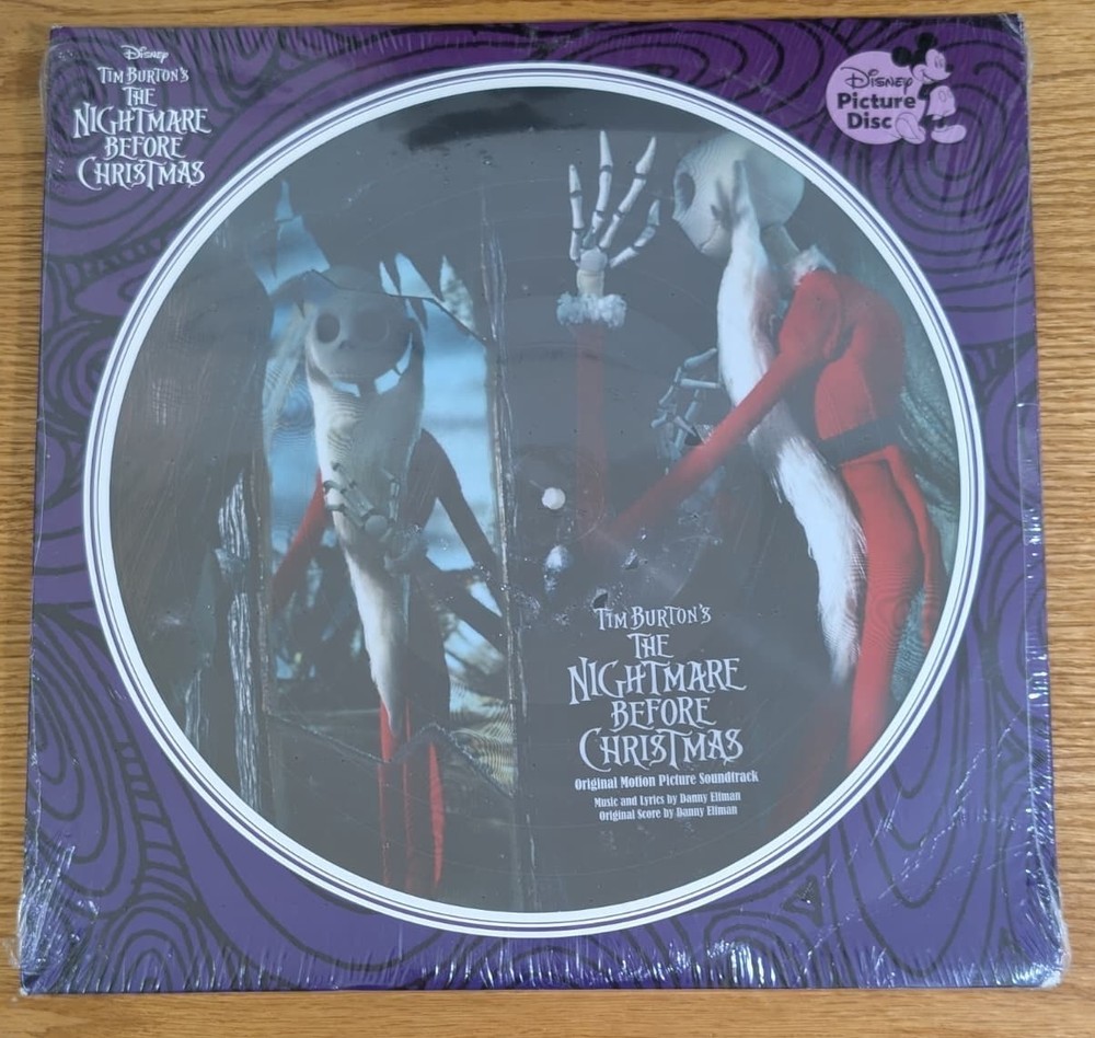 DANNY ELFMAN –TIM BURTON’S THE NIGHTMARE BEFORE CHRISTMAS (OST) – VINYL LP – R61