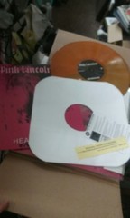 PINK LINCOLNS Headache LP (1989) color VINYL – NEW..brown tan