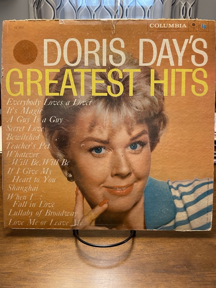 Doris Day Greatest Hits Vinyl LP 1958 Pop Rock Classic!