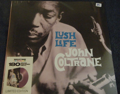 JOHN COLTRANE RECORD “LUSH LIFE” WAX TIME IN COLOR SEALED 2019 180GM PURPLE WAX!
