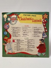 FROSTY THE SNOWMAN Peter Pan Records 1958 45 Rpm Joy To The World God Rest Ye