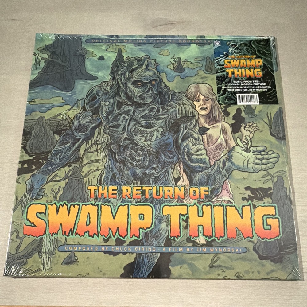 Terror Vision Chuck Cirino The Return of Swamp Thing Soundtrack Colored Vinyl LP