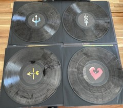 Hades Original soundtrack 4xLP Clear With black smoke Vinyl -VGM