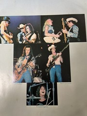 JOHNNY WINTER Captured Live! 1976 BLUE SKY BLUES ROCK WHITE LABEL PROMO