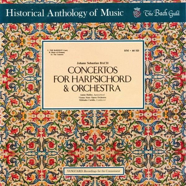 Johann Sebastian Bach / Orchester Der Wiener Staatsoper, Miltiades Caridis, Anto
