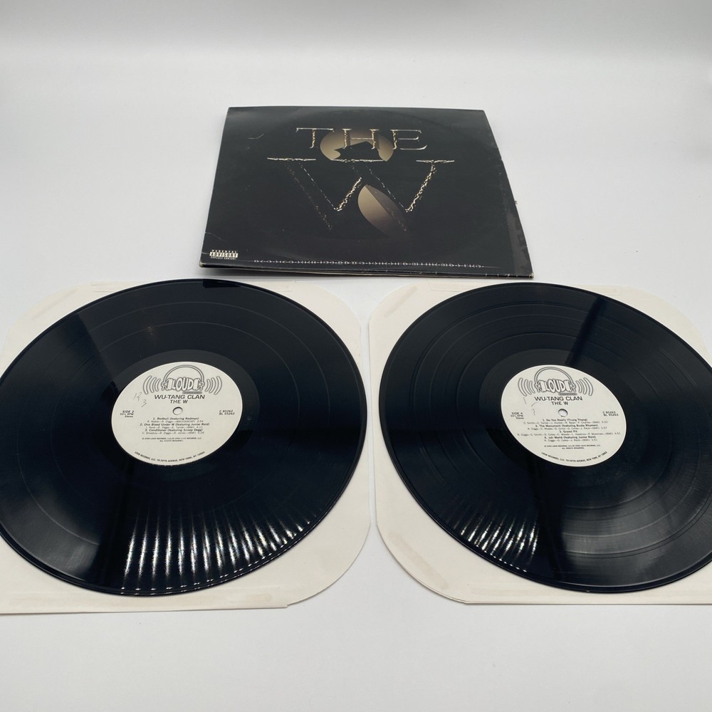 Wu-Tang Clan / The W 12″ Vinyl Loud Record US Original Edition 2LP Album VG+