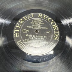 RED NORVO music to listen to by CONTEMPORARY JAZZ US ORIGINAL DG LP vibes VG+