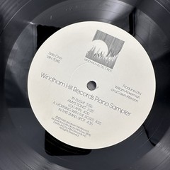 Windham Hill Records Piano Sampler (1985) Vinyl LP WH-1040; NM NEAR MINT