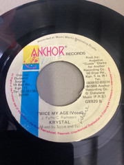 Sanchez / Lady G / Krystal – Half My Age / Twice My Age (7″) Good Condition