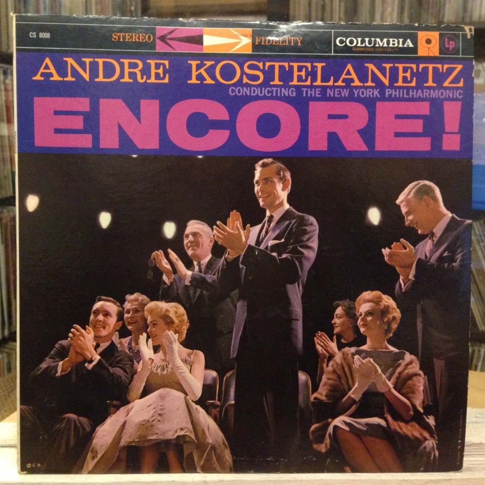 [JAZZ/CLASSICAL]~VG LP~ANDRE KOSTELANETZ~Encore~{1964~6-Eye~STEREO]