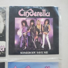 5 CINDERELLA 45 PICTURE SLEEVE LOT COMING HOME DONT KNOW WHAT YOU GOT