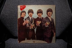 the beatles rubber soul vinyl original with rare greek version cover