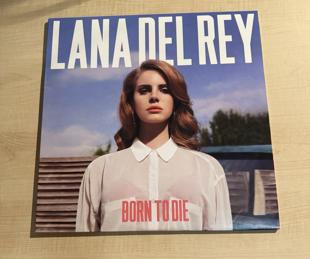 Lana Del Rey Born to Die 12″ Black Vinyl LP Pop Interscope Cardboard Sleeve