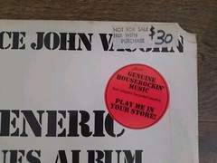 1988 Maurice John Vaughn Generic Blues Album Promo Record Vinyl 33 RPM 12″ LP
