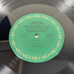 Claude Bolling Maurice Andre Toot Suite Vinyl LP CBS 36731 Jazz Classical