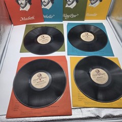 Living Shakespeare 19 Album Set With Script Booklets Vinyl LP’s 1961-63 Vintage