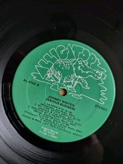 Johnny Winter Serious Business Vinyl Lp 1985 First Press Ex-NM Rock Album