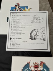 Pokémon Red Blue Yellow RBY LP Vinyl Record VGM Pokemon MEWTWO VARIANT NINTENDO