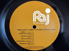Free Flight : The Jazz/Classical Union 1982 Jazz LP Vinyl Record PA 8024 cut-out