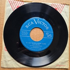 LARRY GREEN Bewitched/If I Had You On A Desert Island 45 7″ Record Vinyl