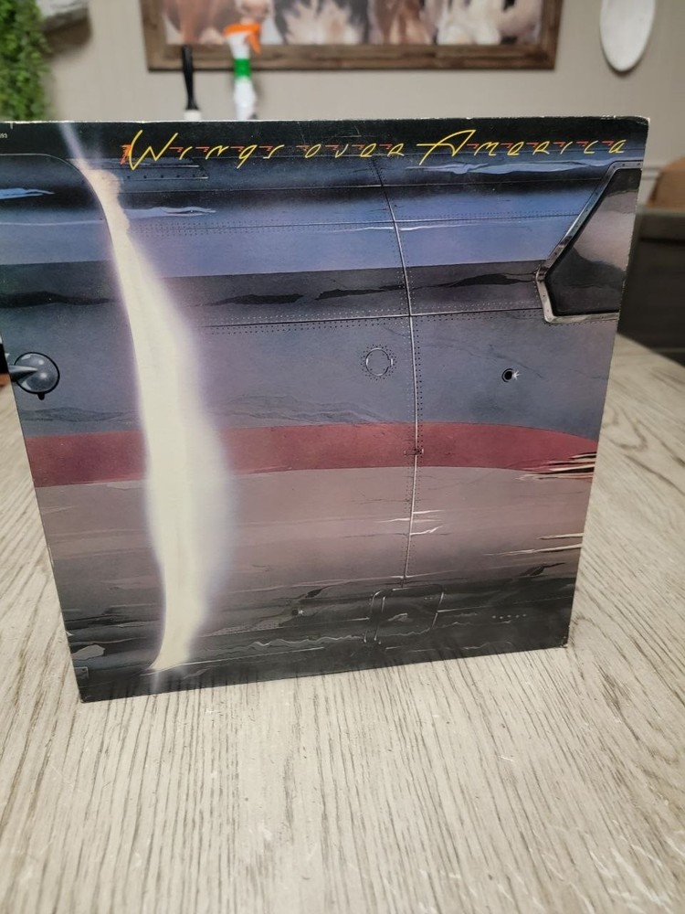 WINGS OVER AMERICA 12″ 3-LP SET VINYL RECORD GATEFOLD CAPITOL 1976