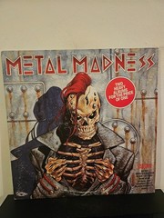 METAL MADNESS Various Artists 1985 LP 2XLPS HARD ROCK HEAVY METAL GATEFOLD VINYL